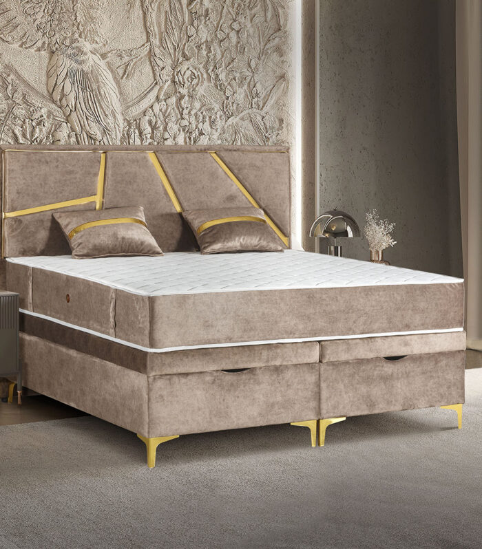 Boxspring krevet Gold